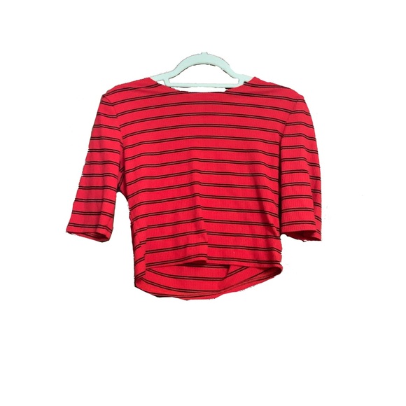 Red Crop Top